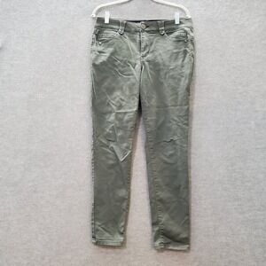 Democracy Women Jeans 8 Green Jeans Ab Solution Skinny Mid‎ Rise 28 in Inseam